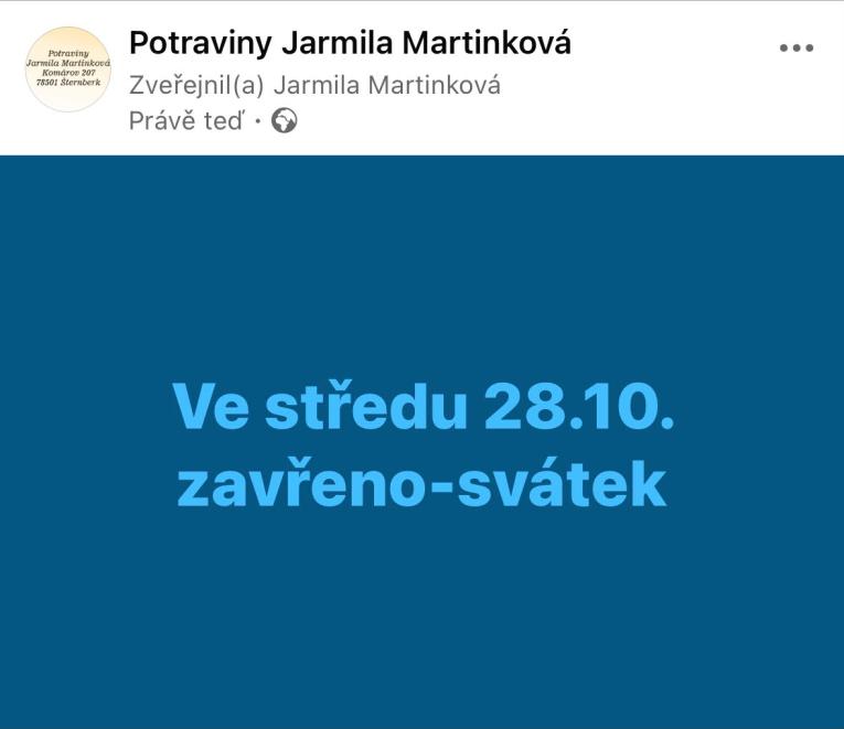 Potraviny Komárov