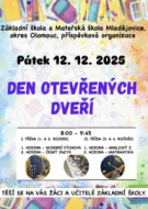 den otevřených dveří v ZŠ